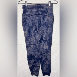 Lululemon Athletica tie-dye Gray and Blue Leggings
